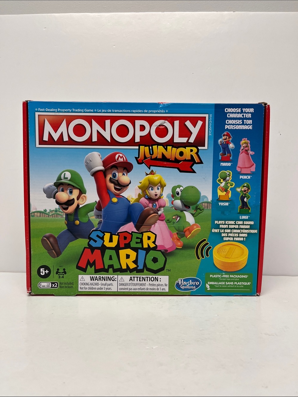 Super Mario Monopoly Junior Game Box